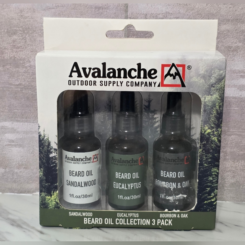 Avalanche Beard Oil Trio Set